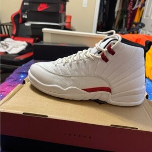 Jordan Retro White and Red High-Tops